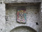 Coat of arms on the way out