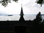 Looking back over Lake Zurich