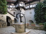 060 Courtyard, Bran Castle - Romania